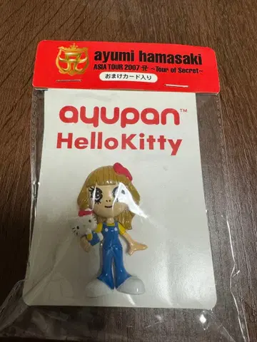 [ 미개봉품 ] 아유팡 키티 콜라보 피규어 덤 카드 포함