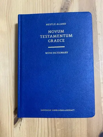 Nestle-Aland Novum Testamentum Graece