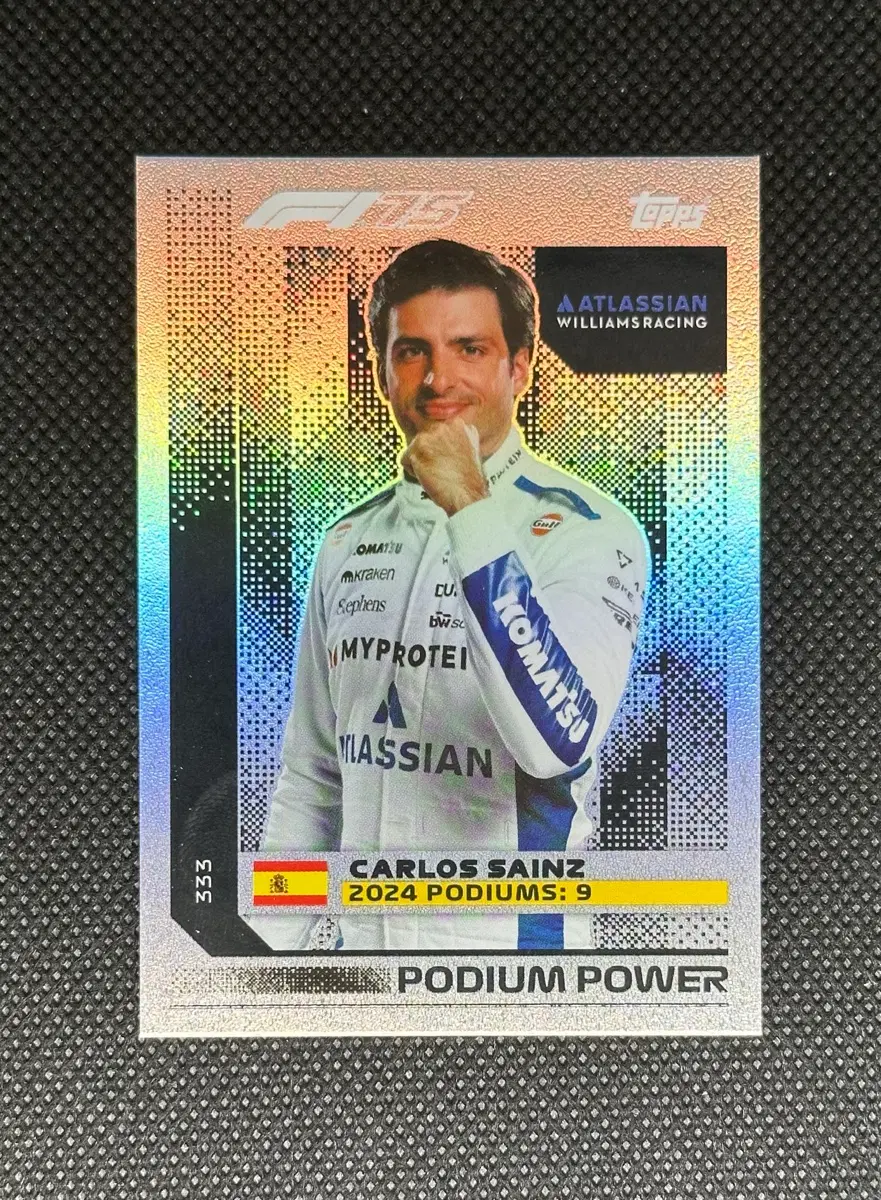 2025 탑스 f1 터보 어택 카를로스 사인츠