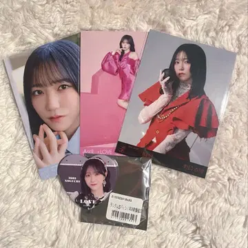 =LOVE 노구치 이오리 브로마이드 캔뱃지 세트 국립 당일 발송