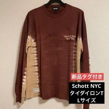 Schott 타이타이 패턴 롱 T