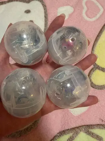 산리오 케로케로 파티 메지루시 4개 (쿠로미, 마이멜로디, 시나모롤, 포차코)