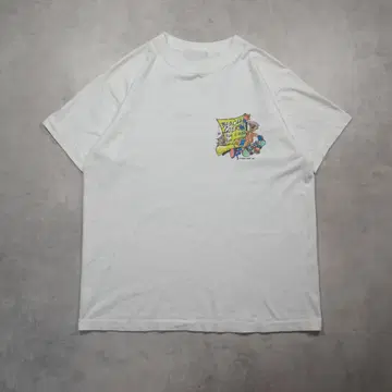 90s BEACH GOERS 빈티지 프린트T셔츠 싱글 스티치