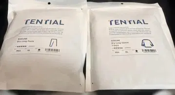 TENTIAL BAKUNE 드라이 롱 상하의 세트 XL 블랙
