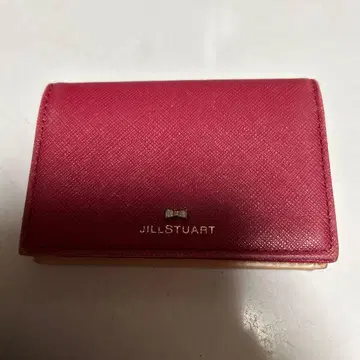 JILLSTUART 명함지갑 카드 케이스 핑크
