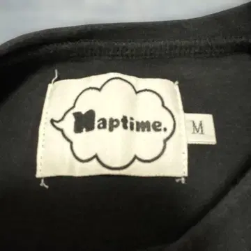 Naptime. 반팔 T셔츠 블랙 M 사이즈