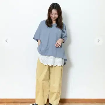 KEY MEMORY 반팔 T셔츠 블루