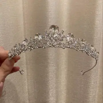 티아라 크리스탈 웨딩 액세서리