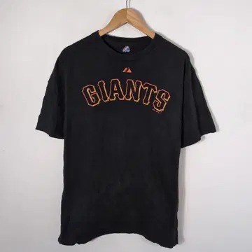 Majestic 자이언츠 GIANTS 티셔츠 블랙 L