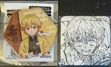 귀멸의 칼날 ufotable 캔뱃지 아가츠마 젠이츠