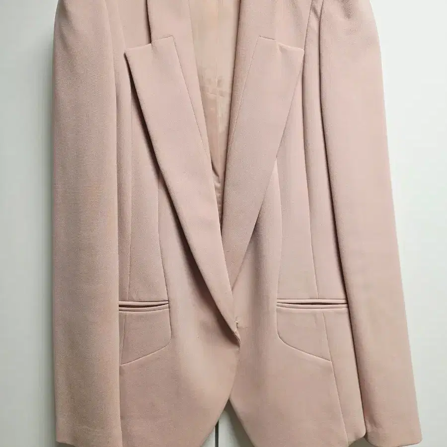 SATIN 사틴 핑크 자켓