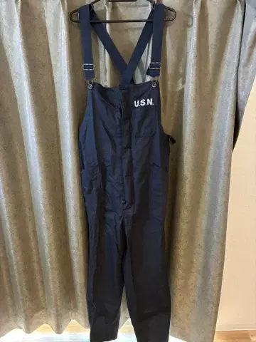 AVIREX U.S.N. 오버롤 네이비 XL