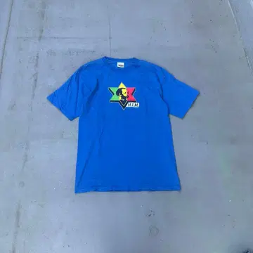00s Masterpiece 라스타 H.I.M 프린트 반팔 t셔츠