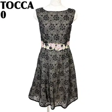 TOCCA 슬리브리스 플레어 드레스 0 FLORAL BOUQUET