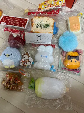 오늘까지 가격 인하 멜로 조이 미니랜드 토끼 포함 pupuland 묶음 판매