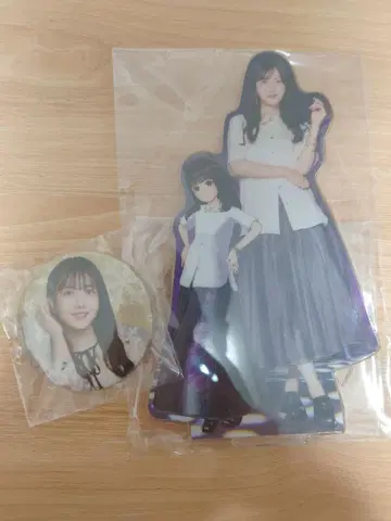 노기플라 아크릴 스탠드 & 배지 쿠보 시오리