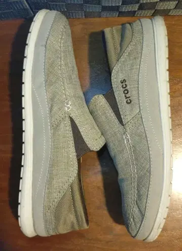 crocs 남성용 슬립온 그레이 계열