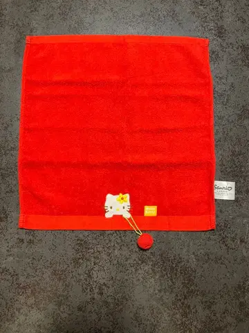 Sanrio Hello Kitty 미니 타월 레드