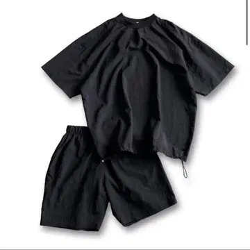 [새상품급] natto premium nylon 셋업 블랙