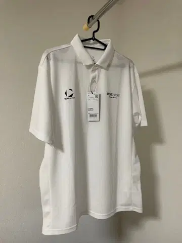 DESCENTE Move Sport 피케 셔츠 화이트 O 사이즈