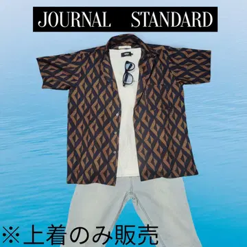JOURNAL STANDARD 반팔 셔츠 기하학 패턴