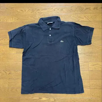 LACOSTE 피케 셔츠 블랙 프랑스제