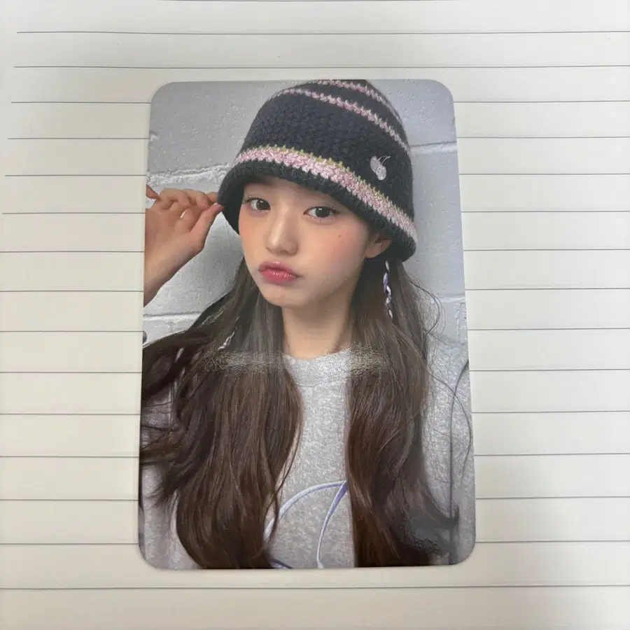 아이브 원영 키르시 공식 포카