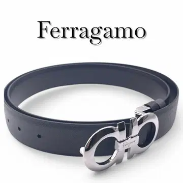 새상품급 Ferragamo 페라가모 벨트 리버서블 조정 가능 최대 120cm