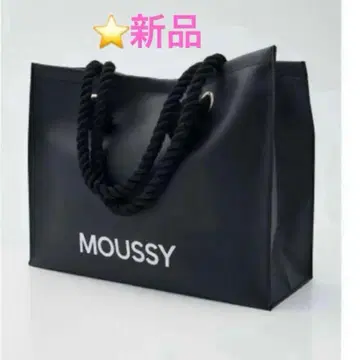 MOUSSY SOUVENIR 인조 가죽 백 마우지 토트백