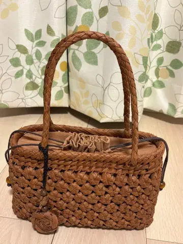 산포도 바스켓백 브라운 복조리