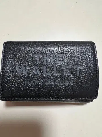 MARC JACOBS 로고 3단 폴더형 지갑 컴팩트 지갑 미니 지갑