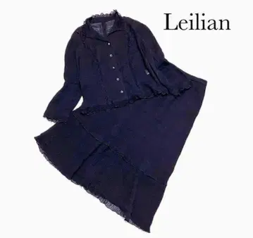 Leilian 레리안 스커트 셋업 블랙