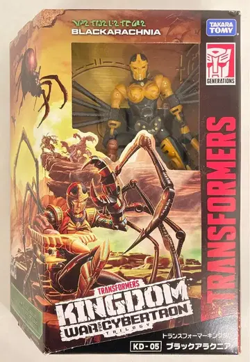 타카라토미 KINGDOM WAR FOR CYBERTRON 블랙아라크니아 KD05