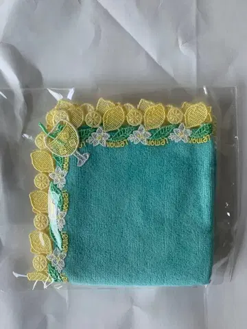 치카자와 레이스 레모네이드 피콕 블루
