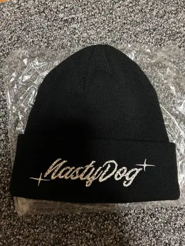 NastyDog 블랙 니트 모자 새상품