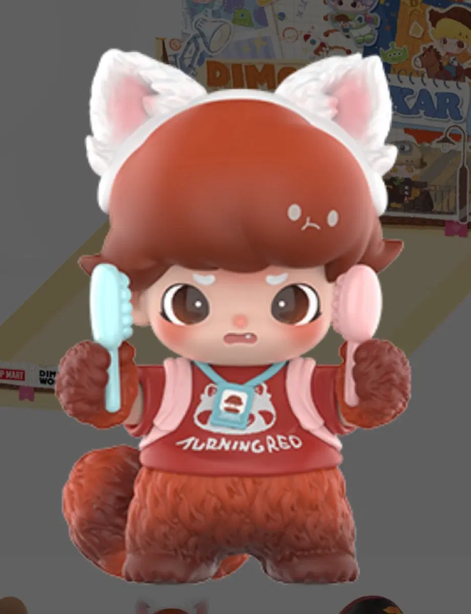 팝마트  디무 픽사 피규어 레드 판다 메이