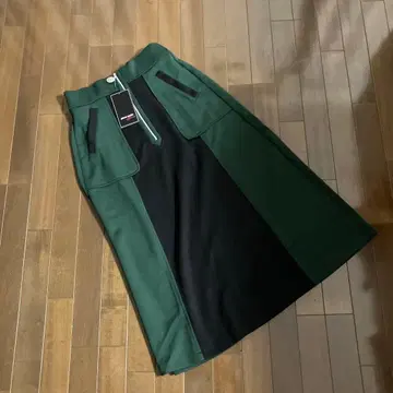 피에르 가르뎅 블로킹 배색 스커트 새상품 PCD QVC 고급