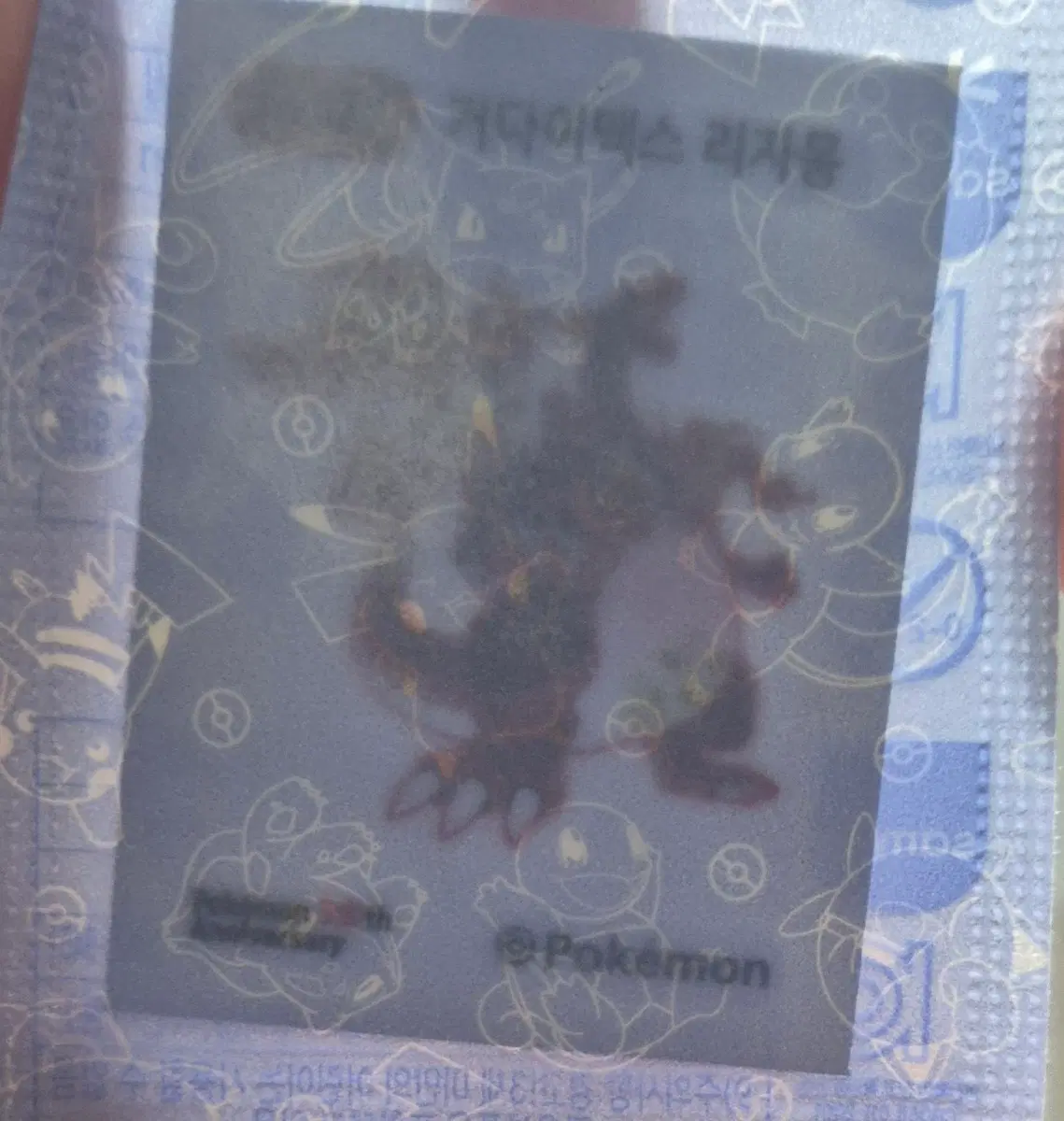 포켓몬 거다이맥스 리자몽 띠부씰 미개봉