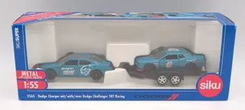 siku 1/55 SIKUSUPER SRT HEMI RACING TEAM Dodge Charger with Dodge Challenger SRT Racing 2565