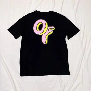 oddfuture x TOPTEN T셔츠 백 프린트 블랙 M
