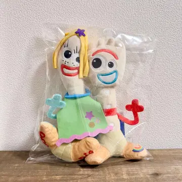 토이스토리5 페어 봉제 인형 포키&카렌 비버리