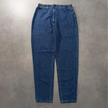 구제 의류 L.L.Bean 데님 팬츠 테이퍼드 이지 허리 K368