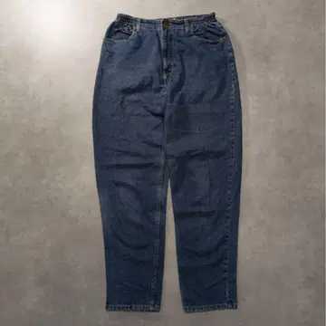 구제 L.L.Bean 릴랙스 핏 데님 팬츠 테이퍼드 인디고 K670