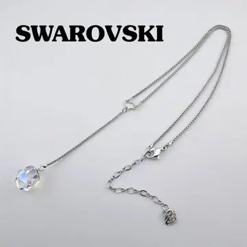 SWAROVSKI / 스와로브스키 크리스탈 목걸이 실버 컬러