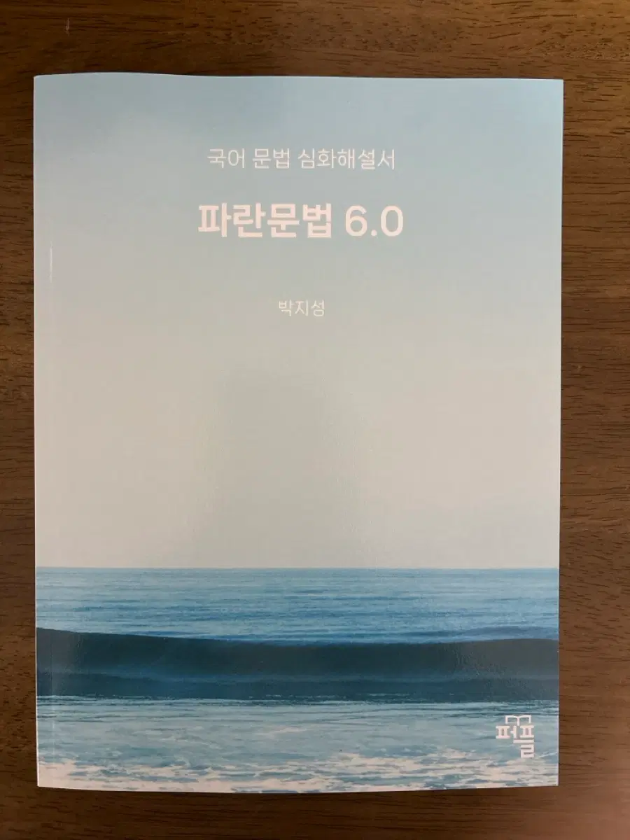 국어 문법 심화해설서 파란문법 6.0 박지성