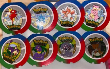 PokePark 포켓몬 핀 배지 8종 세트