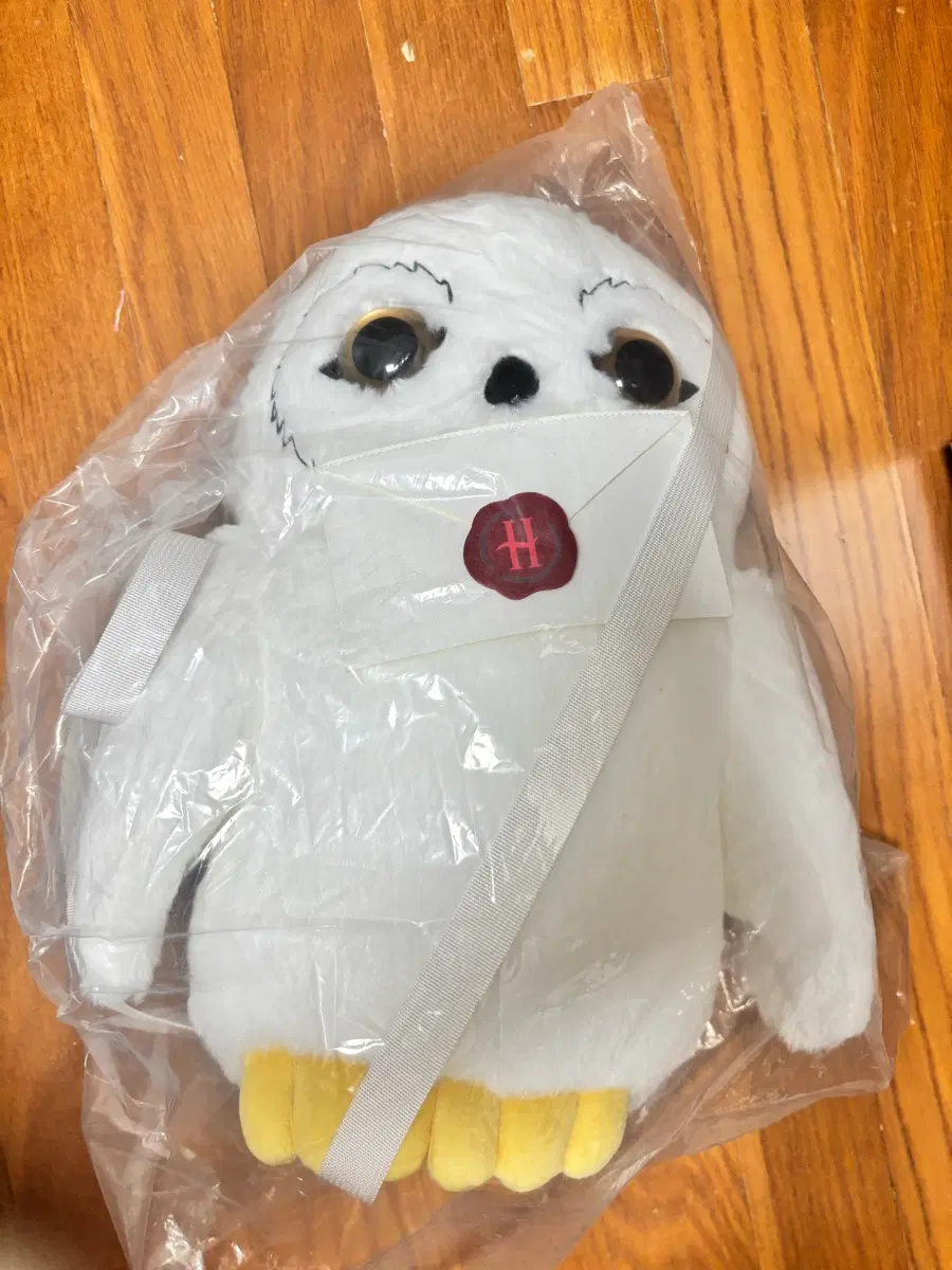해리포터 중국 쿠지 C상 헤드위그 올빼미 인형 가방 백팩