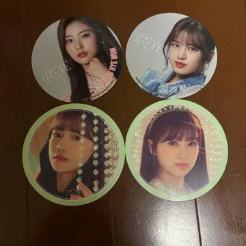 IZ*ONE 멤버 코스터 4종 세트