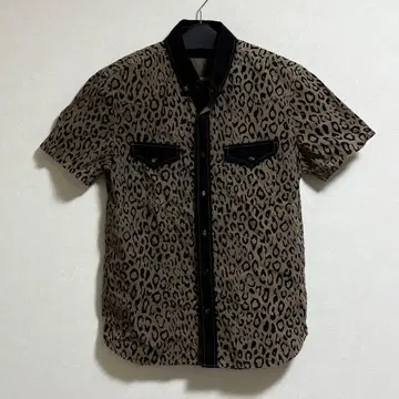 roar 로아 레오파드 반팔 셔츠 사이즈 3