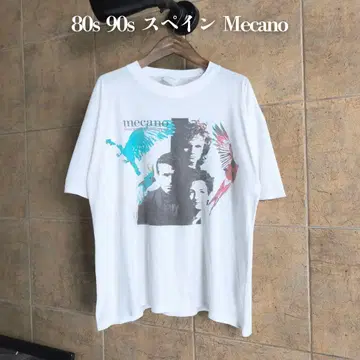 80s 90s 스페인 Mecano 밴드 티셔츠